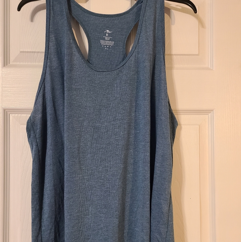 Crane size XL blue tank top